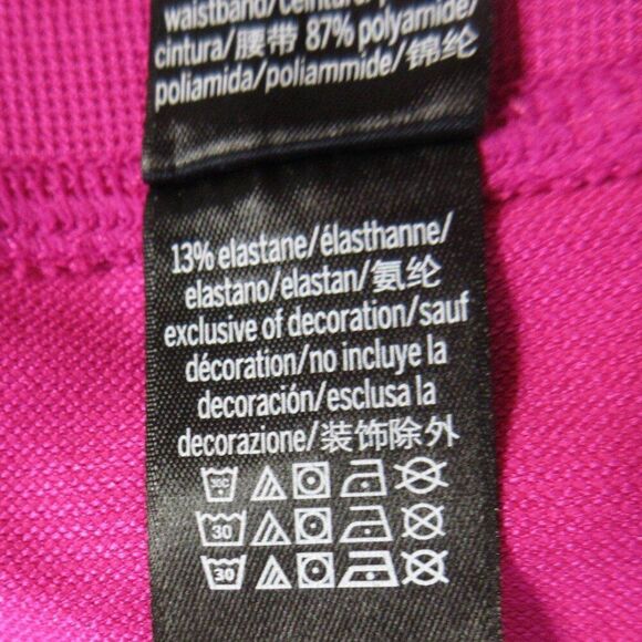 VICTORIA'S SECRET Victoria Sport Hot Pink Bike Shorts Womens Sz‎ L Yoga Workout - Picture 4 of 8